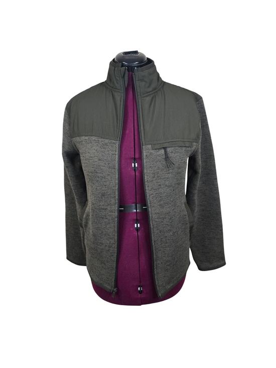 all in motion Tops - Women's All in Motion Green Knit Full Zip Athletic Jacket | Size Small